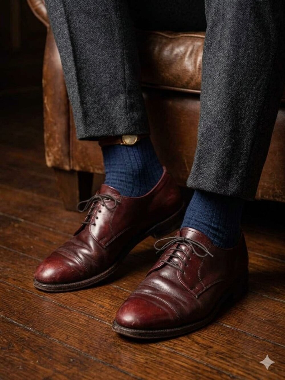 Bostonian Shoes 10 Impression Derby Men's Classic Leather Burgundy